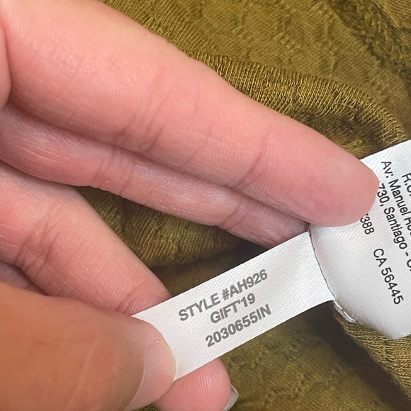 J. Crew ruffle trim honeycomb knit top - Picture 5 of 7